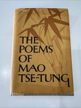 Hardback The Poems of Mao Tse-Tung 1972